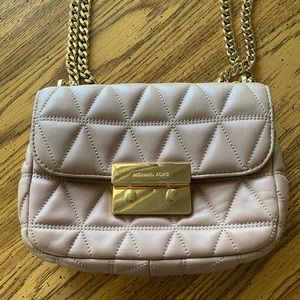 Michael Kors Sloan Quilted-Leather Shoulder Bag